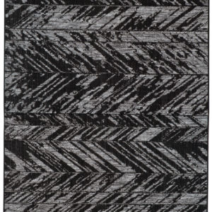 Tapis Evora Noir 160 x 230 Tapis La Vallée du blanc