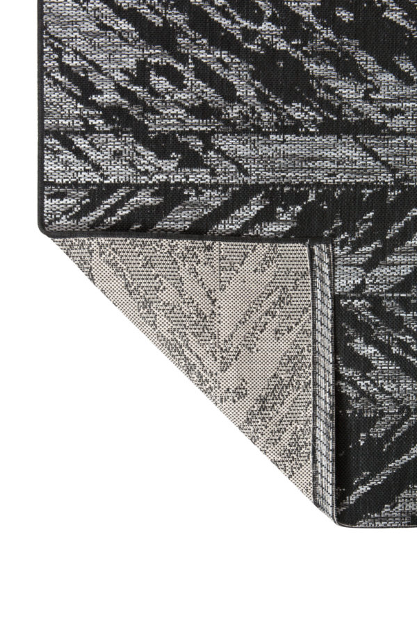 Tapis Evora Noir 160 x 230 Tapis La Vallée du blanc