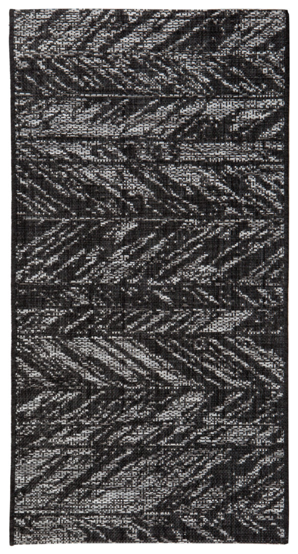 Tapis Evora Noir 60 x 110 Tapis La Vallée du blanc