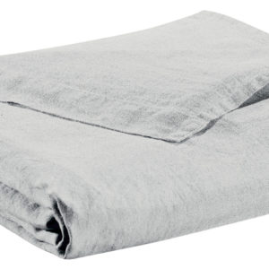 Drap plat stonewashed Zeff Perle 240 x 300 Draps plats La Vallée du blanc