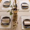 Nappe recyclée Delia Naturel 170 x 170 – Image 3