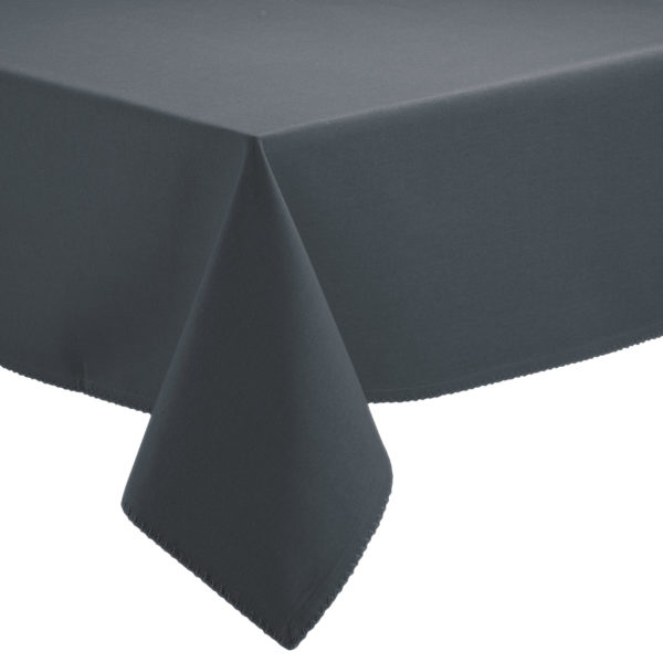 Nappe recyclée Delia Ombre 170 x 170 Nappes La Vallée du blanc