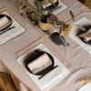 Nappe recyclée Delia Naturel 170 x 300 – Image 2