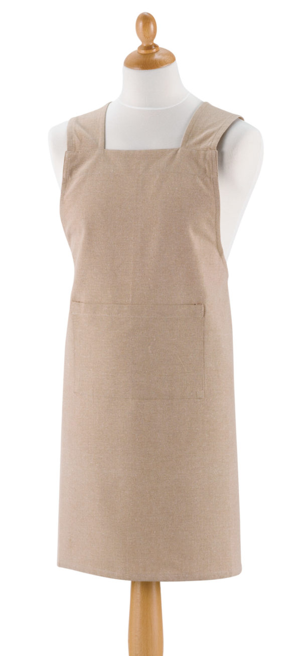 Tablier de cuisine recyclé Gen Naturel 120 x 85 Tabliers La Vallée du blanc