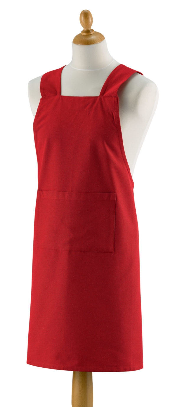Tablier de cuisine Gen Rouge Recyclé 120 x 85 Tabliers La Vallée du blanc