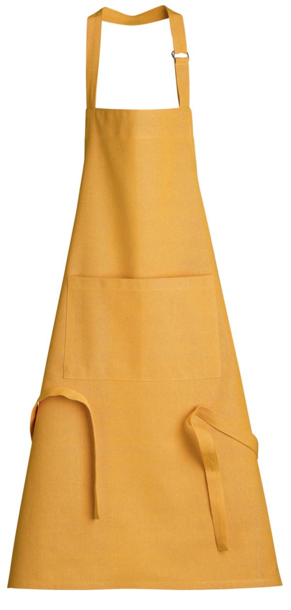 Tablier de cuisine recyclé Dario Tournesol 85 x 72 Tabliers La Vallée du blanc