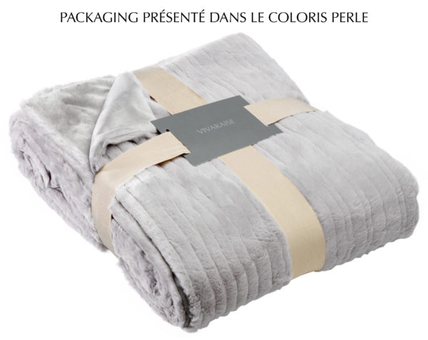 Plaid Artus Blush 140 x 180 Plaids La Vallée du blanc