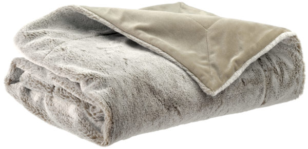 Plaid Kinta Naturel 130 x 160 Plaids La Vallée du blanc