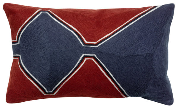 Coussin Mila Rubis 30 x 50 Coussins La Vallée du blanc