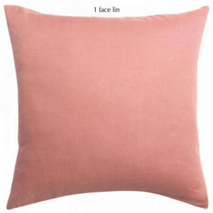 Taie d’oreiller Linco Blush 65 x 65 Taies d'oreiller La Vallée du blanc