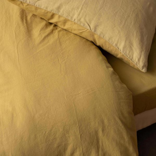 Taie d’oreiller Linco Gold 65 x 65 Taies d'oreiller La Vallée du blanc