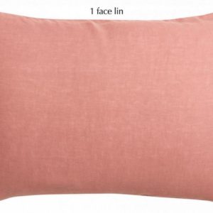 Taie d’oreiller Linco Blush 50 x 75 Taies d'oreiller La Vallée du blanc