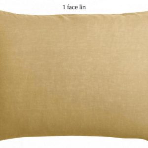 Taie d’oreiller Linco Gold 50 x 75 Taies d'oreiller La Vallée du blanc