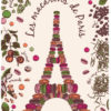 Torchon Macarons de Paris BLANC 72 X 48
