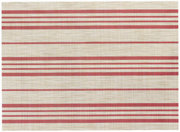 Set de table Sina Naturel/Rouge 33 x 45 Sets de table La Vallée du blanc