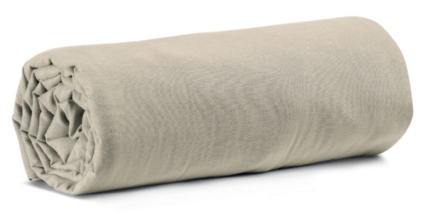 Drap housse Calita Lin 160×200 bonnet 30 cm Draps housses La Vallée du blanc