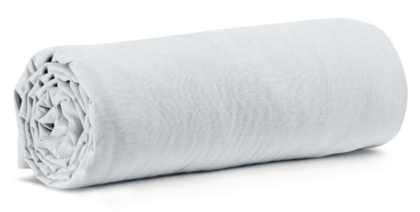 Drap housse Calita Blanc 180×200 bonnet 30 cm Draps housses La Vallée du blanc