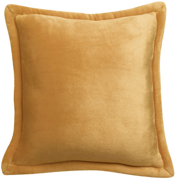 Coussin Tender Ocre 50 x 50 Coussins La Vallée du blanc