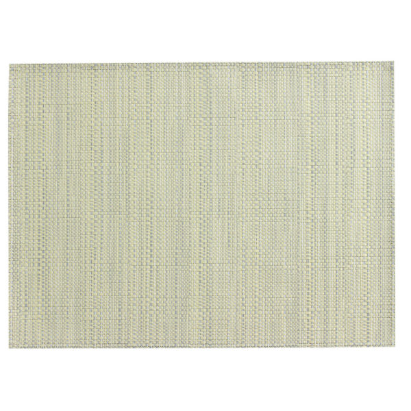 Set de table en PVC tissé Canna ivoire 33 X 45 Sets de table La Vallée du blanc