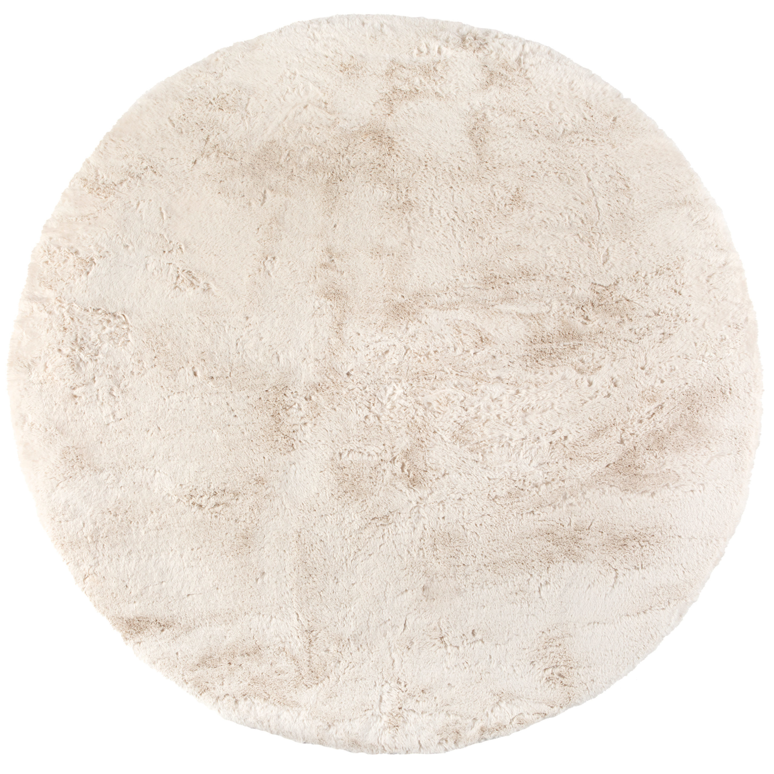 Tapis Eddy Ivoire 120 cm faux fur cocooning La Vallée du blanc Tapis Eddy Ivoire 120 cm faux fur cocooning Tapis La Vallée du blanc