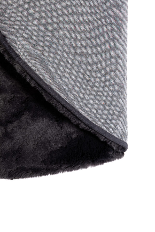 Tapis Eddy Ombre diamètre 120 cm Tapis La Vallée du blanc
