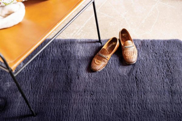 Tapis Eddy Ombre diamètre 120 cm Tapis La Vallée du blanc