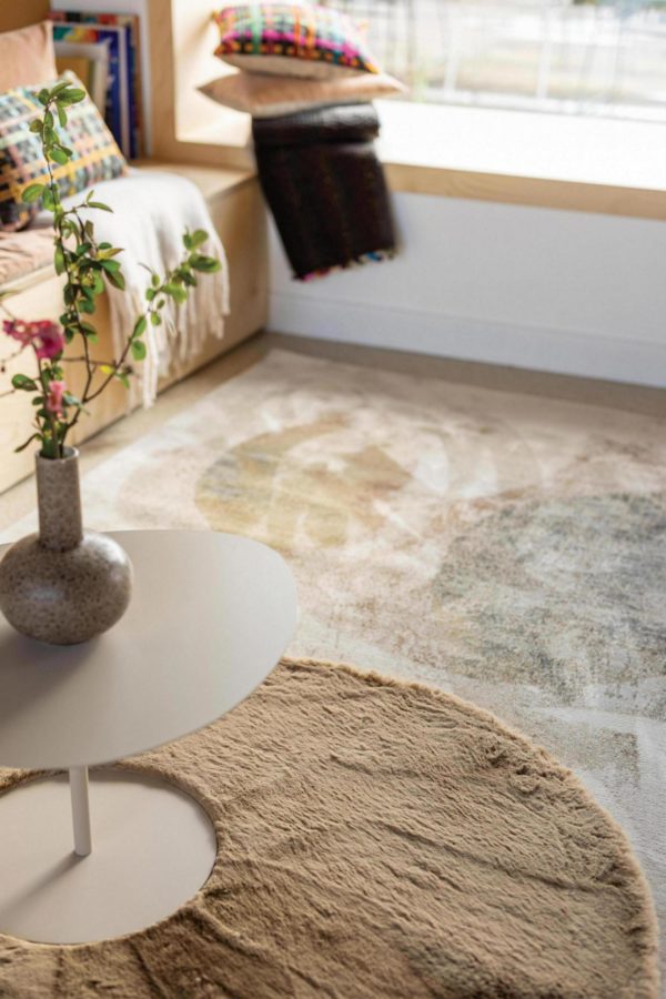 Tapis Eddy Camel 120 x 170 Tapis La Vallée du blanc