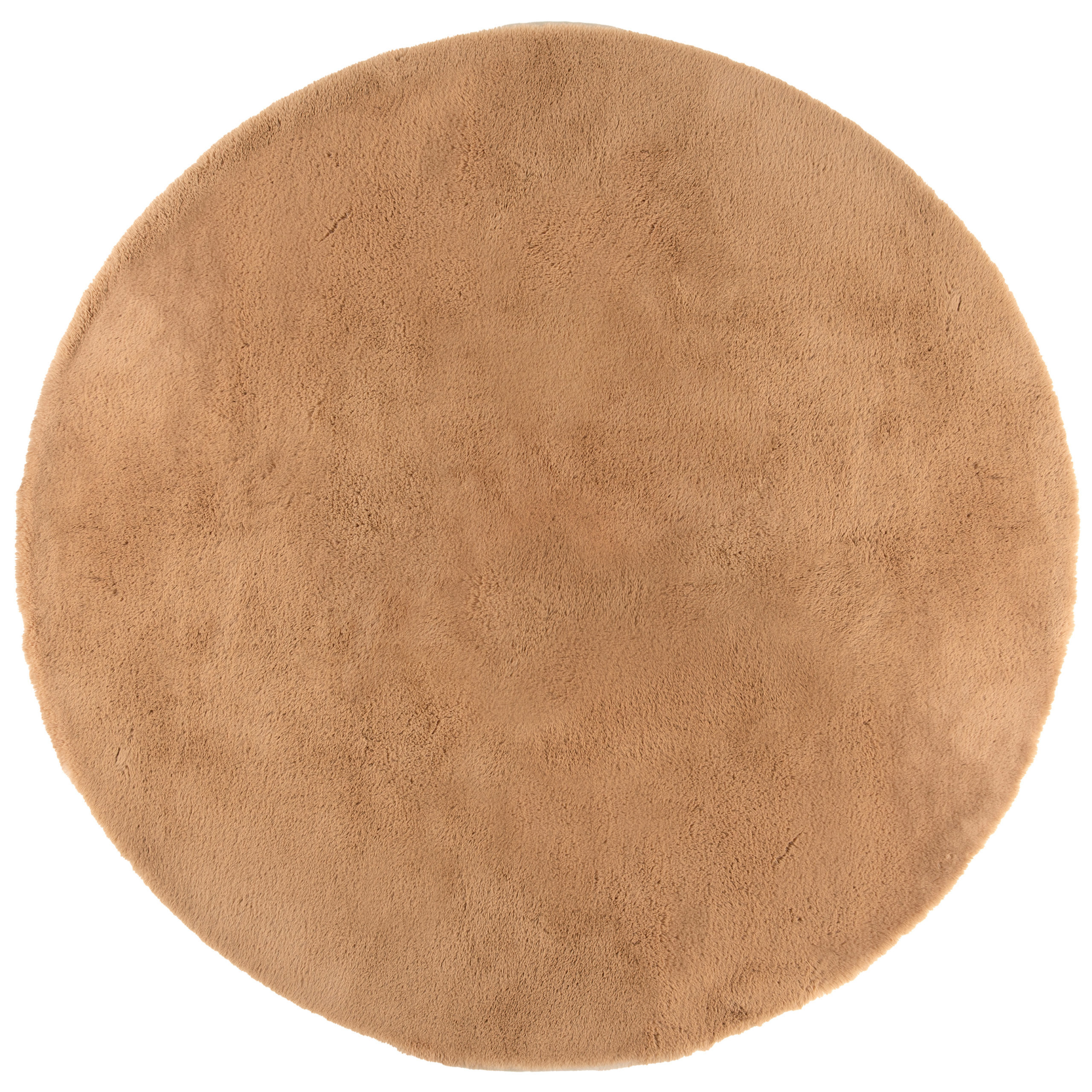 Tapis Eddy Camel rond 160 cm cocooning La Vallée du blanc Tapis Eddy Camel rond 160 cm cocooning Tapis La Vallée du blanc