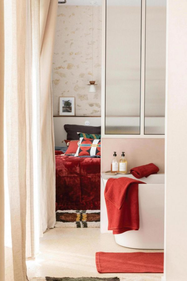 Jeté de lit BeTender Géranium 225 x 260 Jetés de lit La Vallée du blanc