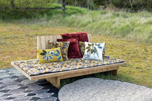 Coussin Tender Géranium 50 x 50 Coussins La Vallée du blanc