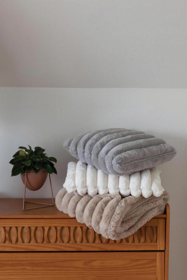 Plaid Alice Lin 130 x 160 Plaids La Vallée du blanc
