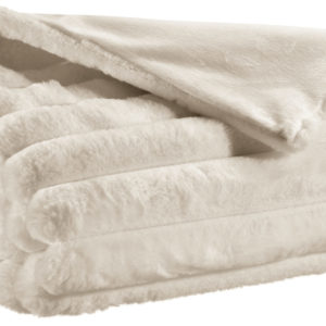 Jeté de lit Alice Neige 180 x 260 Jetés de lit La Vallée du blanc