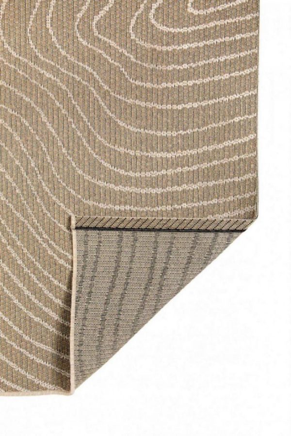 Tapis Alberta outdoor Lin 120 x 170 Tapis La Vallée du blanc