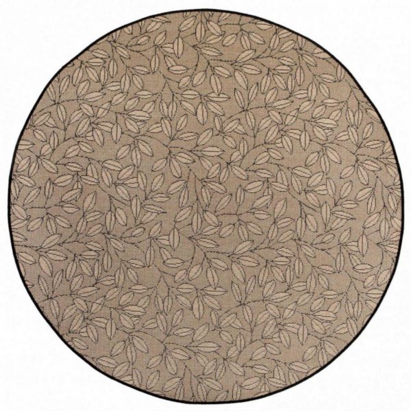 Tapis Chelby outdoor Naturel diamètre 160 cm Tapis La Vallée du blanc