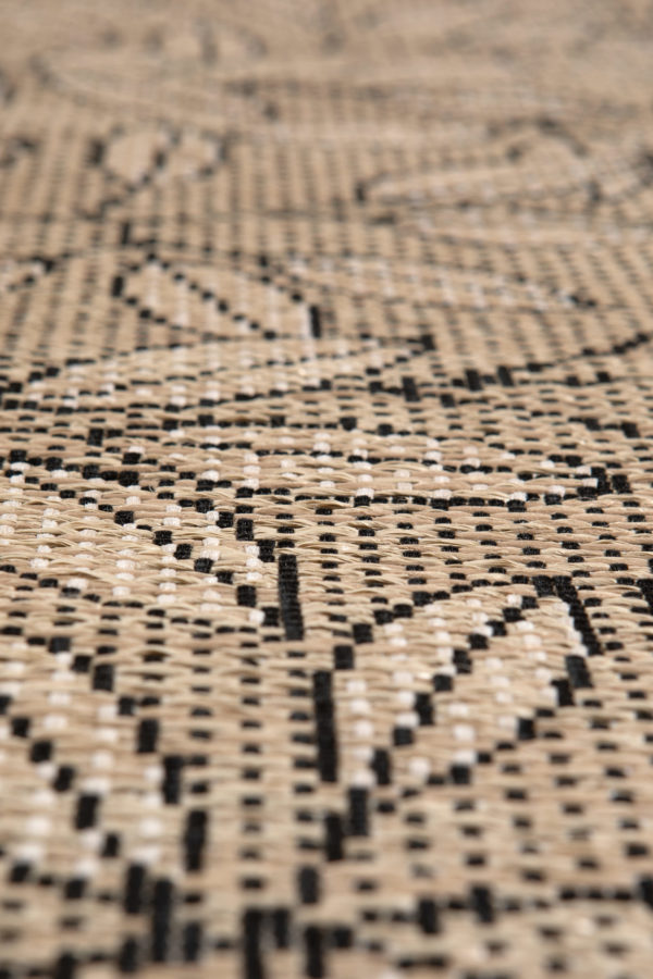 Tapis Chelby outdoor Naturel diamètre 160 cm Tapis La Vallée du blanc