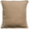 Coussin uni Laly Galet 45 x 45