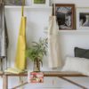 Coussin uni Laly Olive 45 x 45 – Image 4