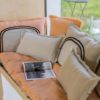 Coussin bicolore Laly Galet 40 x 65 – Image 3