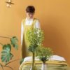 Nappe recyclée Grace Kaki 140 x 140 – Image 6