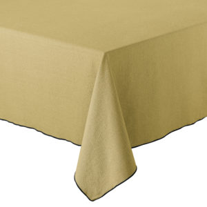 Nappe recyclée Grace Badiane 140 x 140 Nappes La Vallée du blanc