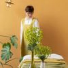 Nappe recyclée Grace Kaki 140 x 250 – Image 6