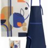Tablier de cuisine Titouan Bleu 72 x 85 – Image 2