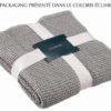Plaid stonewashed Maia Caviar 140 x 200 – Image 4