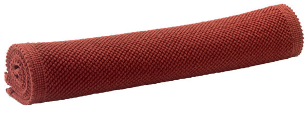 Tapis de bain uni Etia Géranium 54 x 64 Tapis de bain La Vallée du blanc