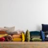 Coussin uni Fara Olive 30 x 50 – Image 4