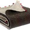 Plaid uni Gastounet Cacao 140 x 200
