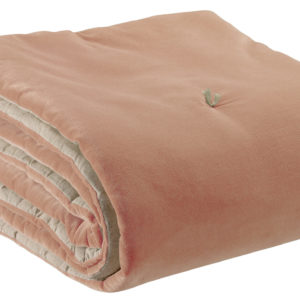 Edredon pompons Elise Epice 80 x 180 Edredons La Vallée du blanc