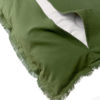 Édredon uni Fara Olive 85 x 200 – Image 3