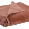 Édredon uni Fara Bois de rose 85 x 200