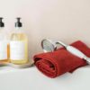 Serviette de toilette Bora Géranium 50 x 100 – Image 2